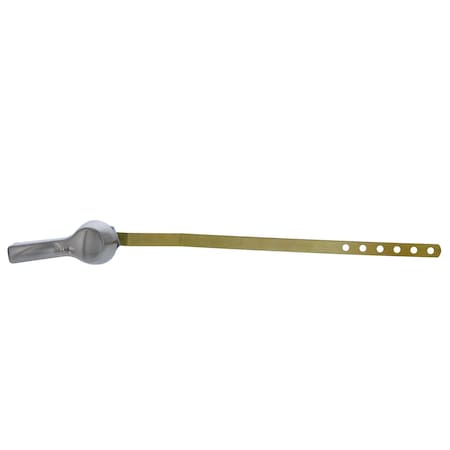 Jones Stephens Brushed Nickel Tank Trip Lever with 10in. Brass Arm, Metal Spud and Nut T0109BN